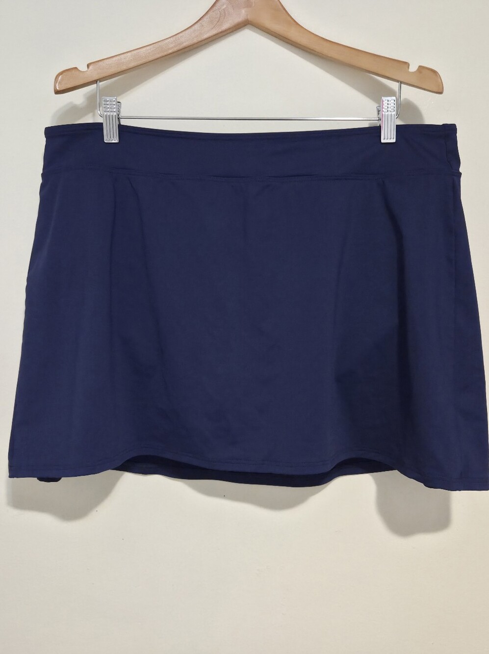Lands' End Deep Sea Navy Swim Skirt